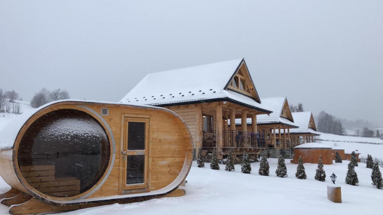 Domki Gorce Klikuszowa Sauna Jacuzzi Экстерьер фото