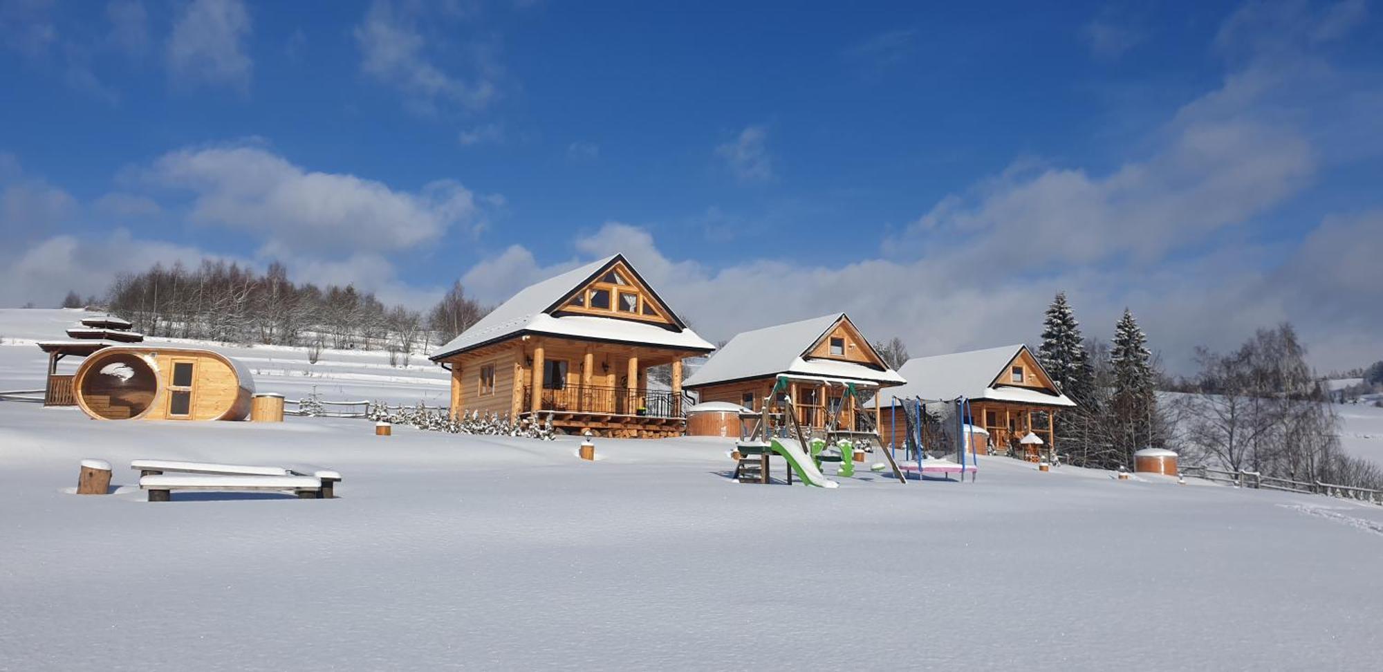 Domki Gorce Klikuszowa Sauna Jacuzzi Экстерьер фото