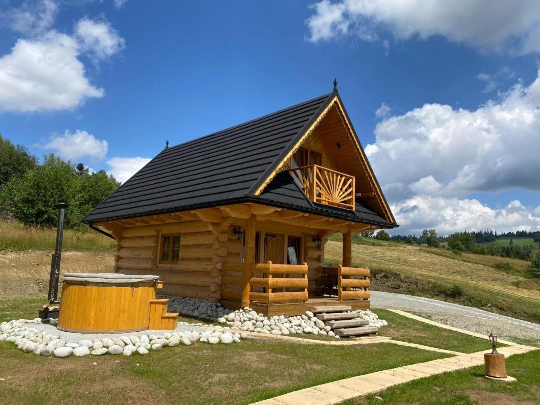 Domki Gorce Klikuszowa Sauna Jacuzzi Экстерьер фото