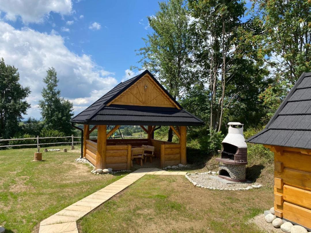 Domki Gorce Klikuszowa Sauna Jacuzzi Экстерьер фото
