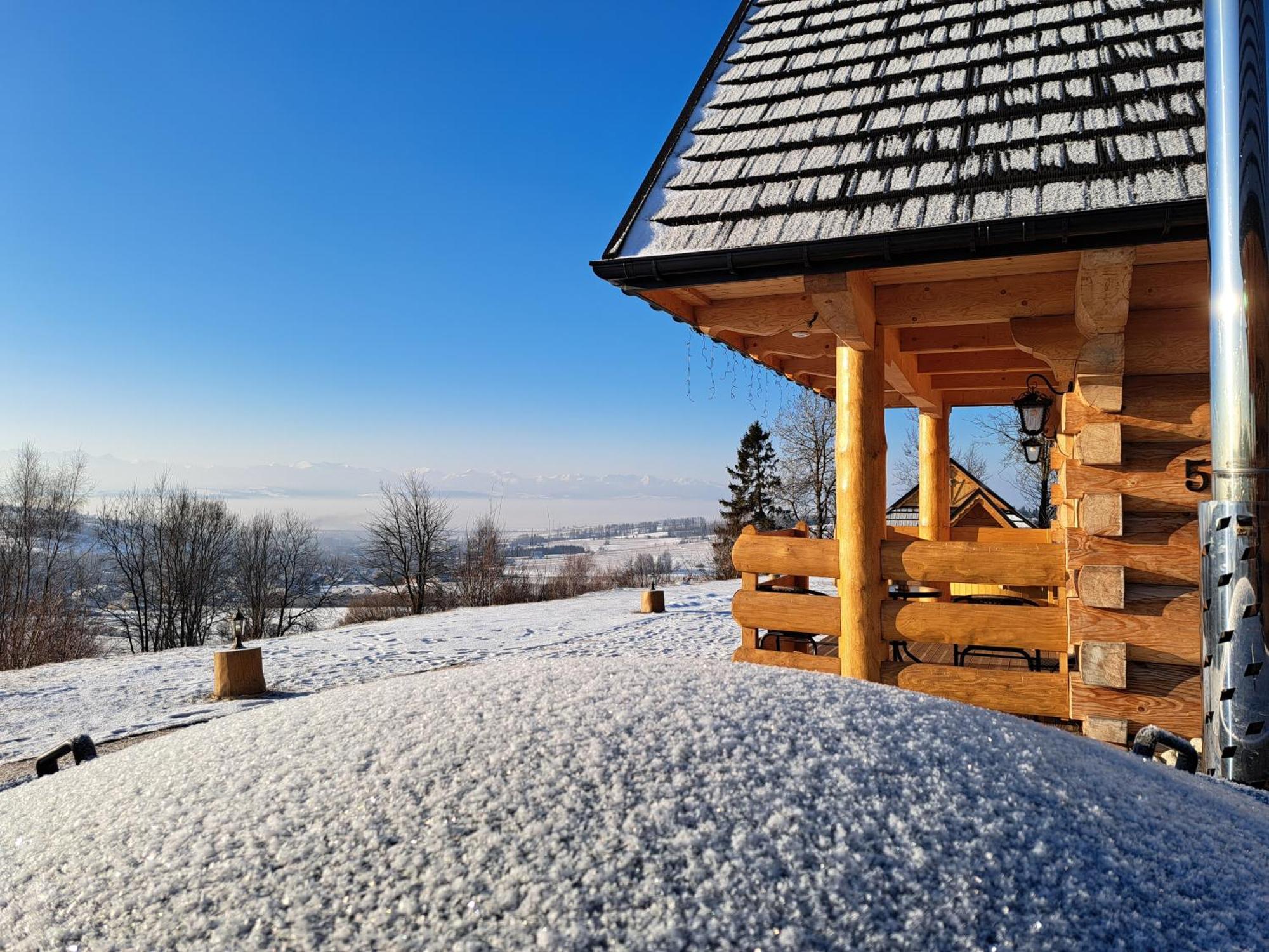 Domki Gorce Klikuszowa Sauna Jacuzzi Экстерьер фото